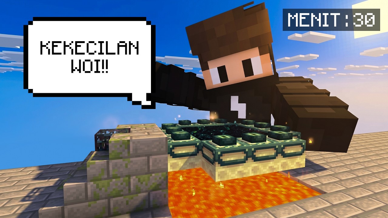 Minecraft Tapi TIAP MENIT KITA BERTAMBAH BESAR