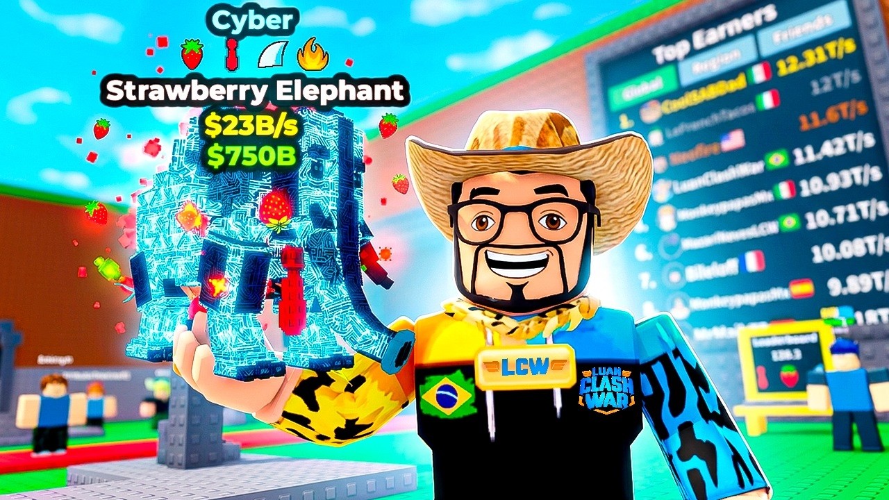 NEGOCIEI O ELEFANTE MAIS RARO DO BRAINROT… E NÃO ACREDITEI NO QUE VEIO 😳🔥