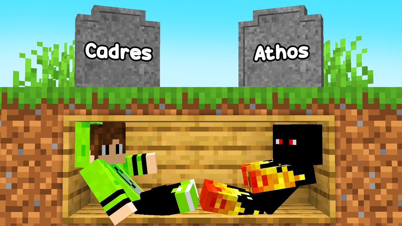 FOMOS ENTERRADOS VIVOS no MINECRAFT!