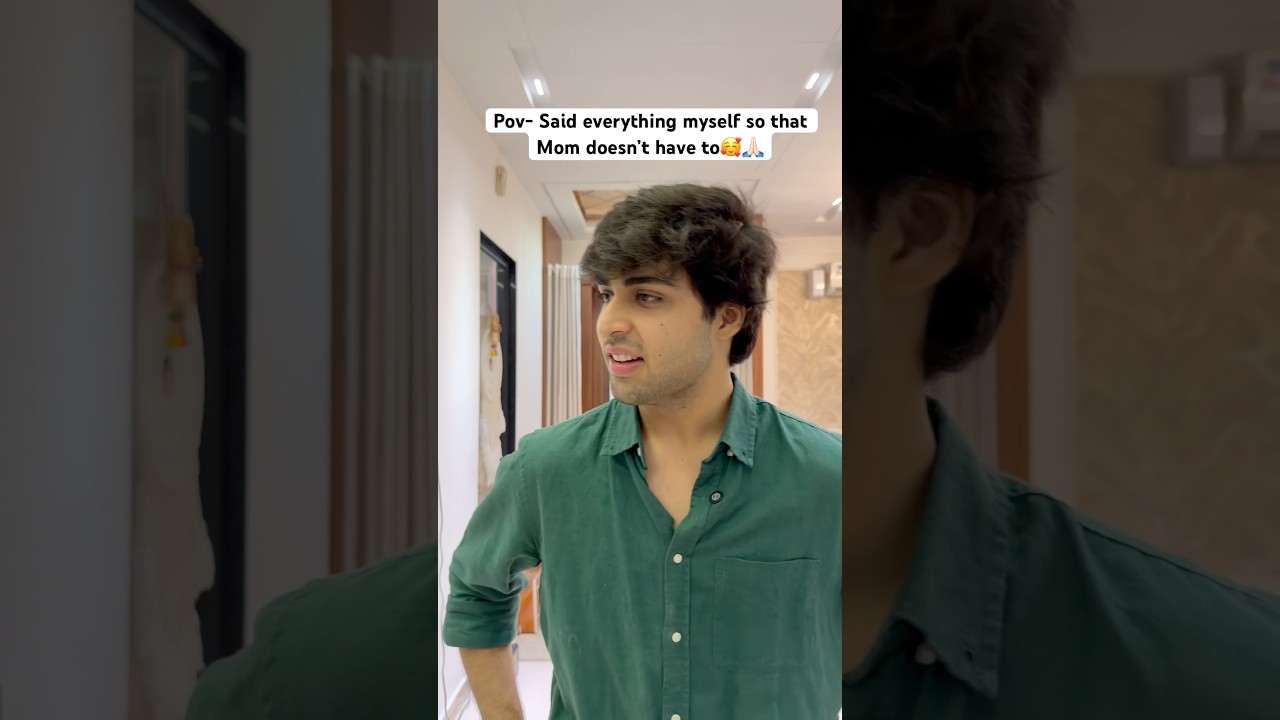 Mummi ko nahi bolna pdega ab🥰🙏🏻 | Raj Grover | #shorts