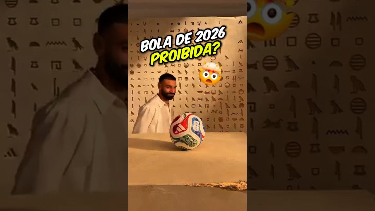 A NOVA BOLA DA COPA DO MUNDO PODE SER PROIBIDA?...🤯