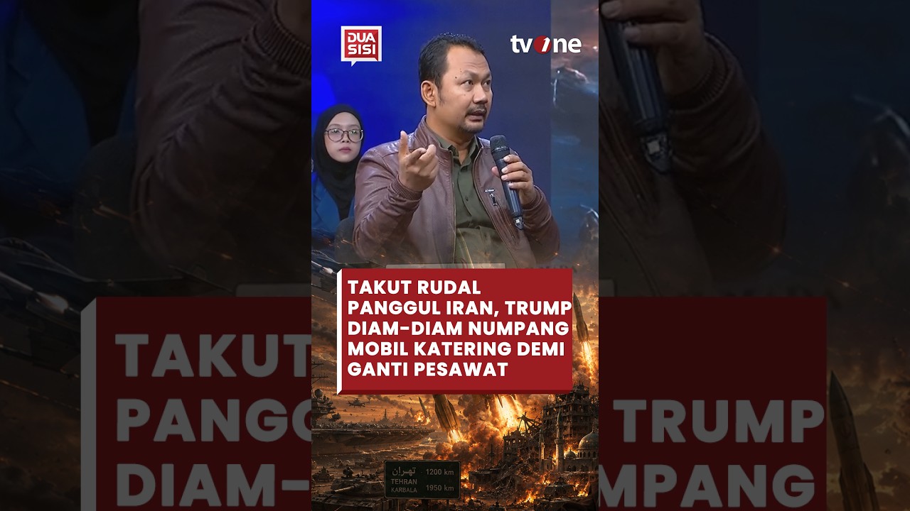 Trump Takut Rudal Panggul Iran Sampai Numpang Mobil Katering | tvOne