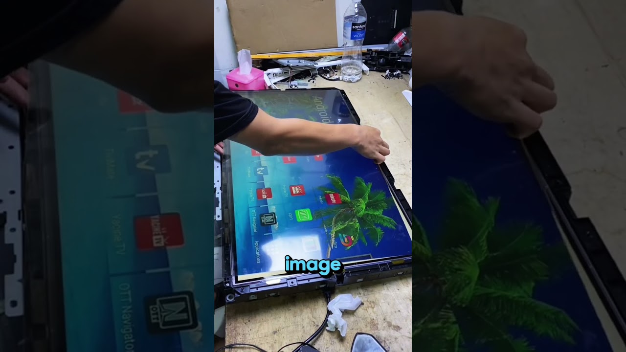 Why This TV Screen Turns Completely White 😳