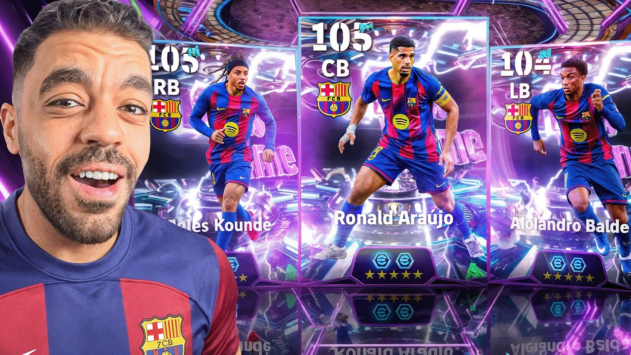 فتحت بكج نجوم دفاع برشلونه🔥رحلة البحث عن المدافع الوهمي🤯|efootbal 2026