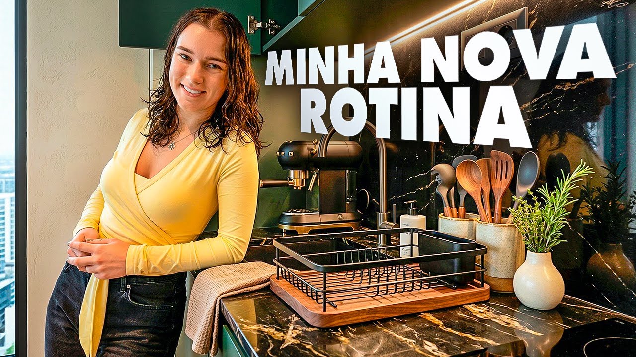 MINHA NOVA ROTINA MORANDO NA ESPANHA! 🇪🇸 