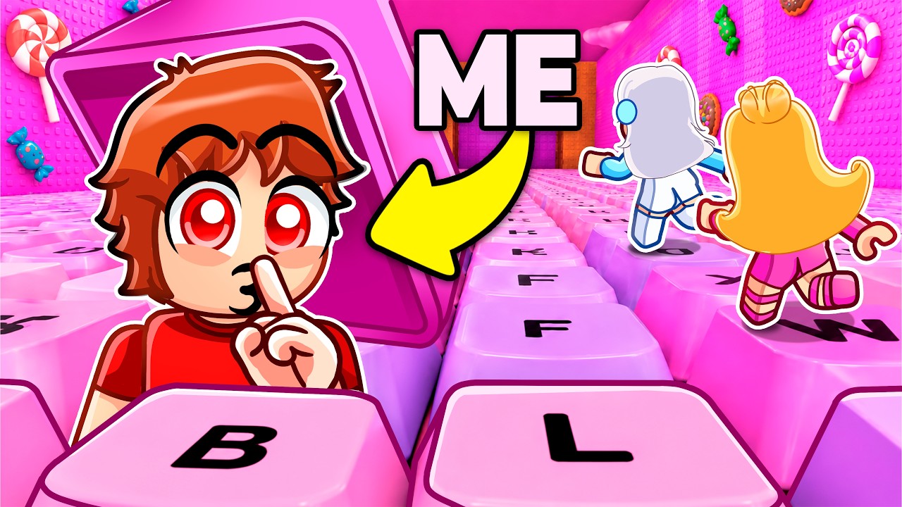 Using Glitches To Cheat in +1 Keyboard Escape Hide & Seek…