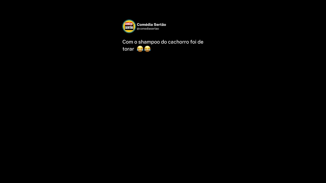 Com o shampoo do cachorro foi de torar 😂😂