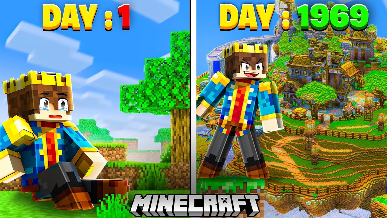 I VISITED MY SURVIVAL WORLD AFTER 2 YEARS !!! 😱