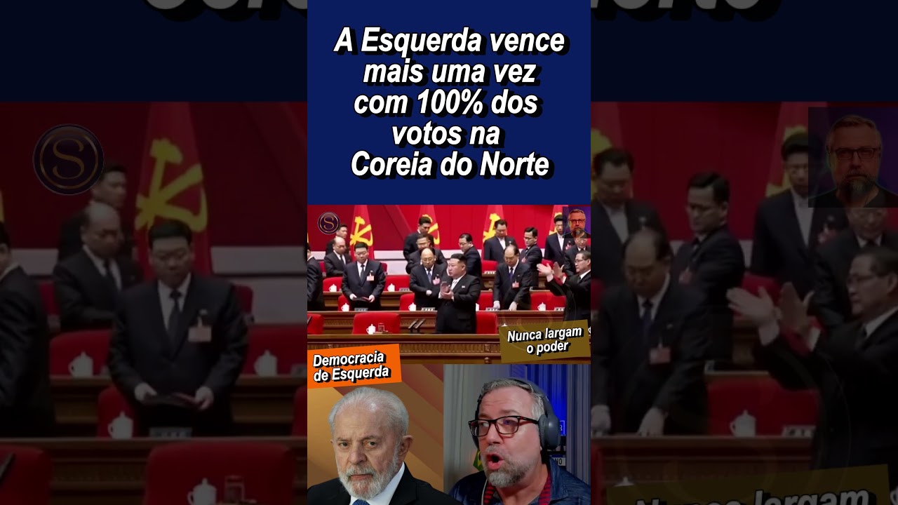 Kim Jong Un vence novamente com 100% dos votos na Coreia de Norte 😂
