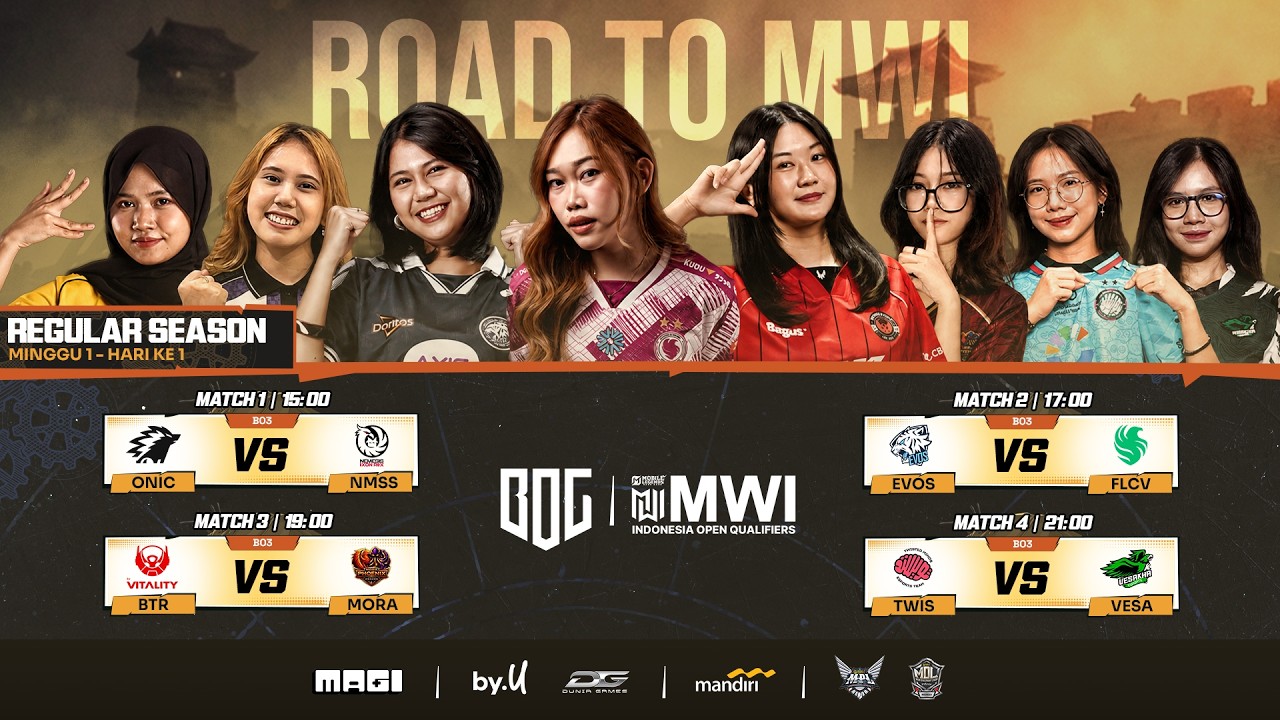 🔴 LIVE | BOG Season 2 | Regular Season Minggu 1 Hari 1
