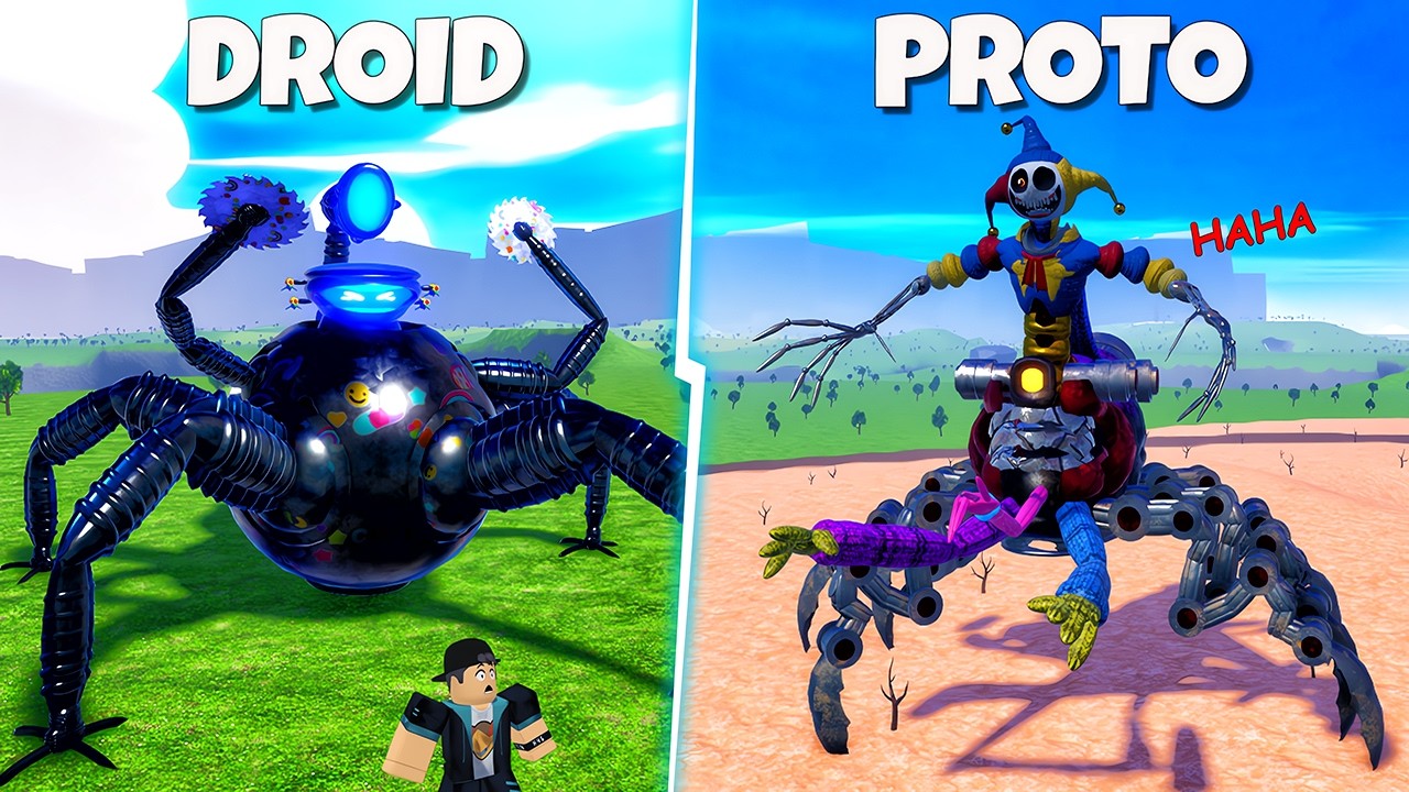 KEREN 1000%!! Kita Jadi Prototype Vs OmniDroid Baja Mega Robot 💀🔥🤖 | Tiny Universe Indonesia