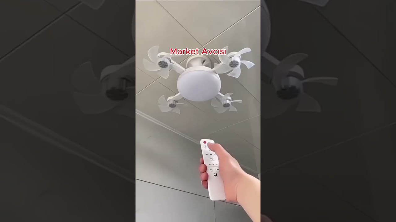 Ampul gibi tak, vantilatör gibi serinlet! 💡❄️