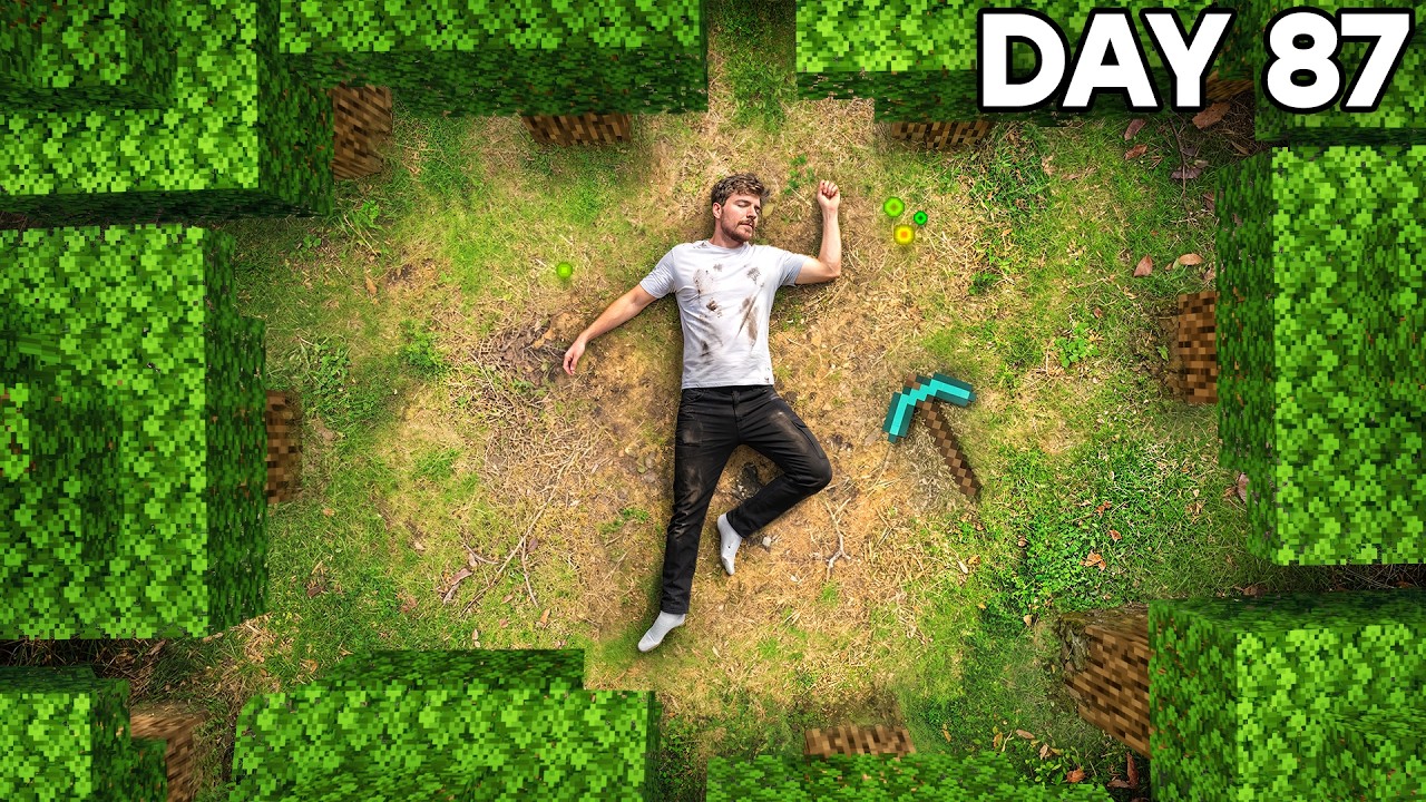 I Survived 100 Days In Realistic Minecraft