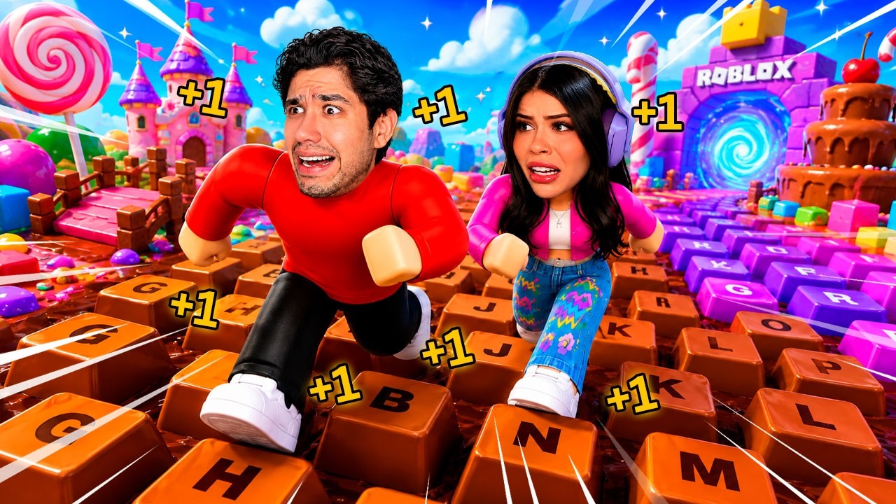 O JOGO MAIS DIFICIL DO ROBLOX! TECLADOS DOCES E CHOCOLATES