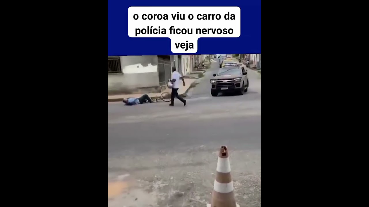 #motovlog#polícia#ciclista leva tombo#veja#!