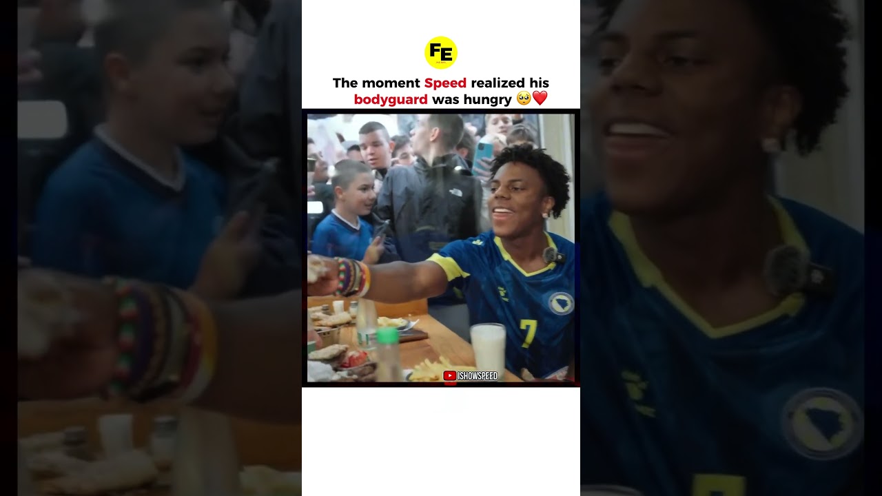 Speed’s generosity caught everyone off guard ❤️