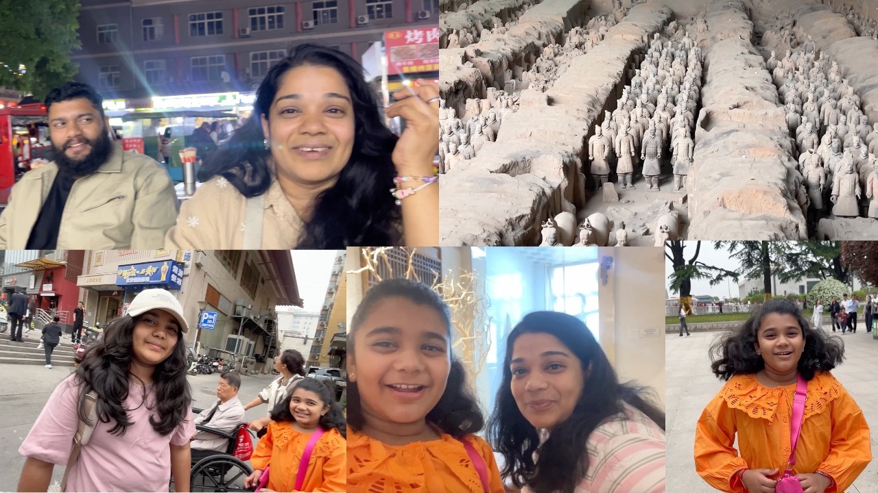 China Vlog 10 - This is the 8th Wonder of the World - Terracotta Army, Authentic Chinese Restaurant