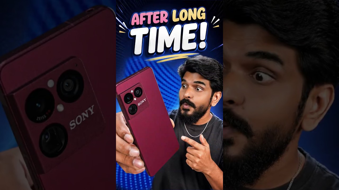 After years got to Experience a Sony Mobile🙄|| ft. Sony Xperia 1 VIII #SonyIndia #SonyXperia1VIII