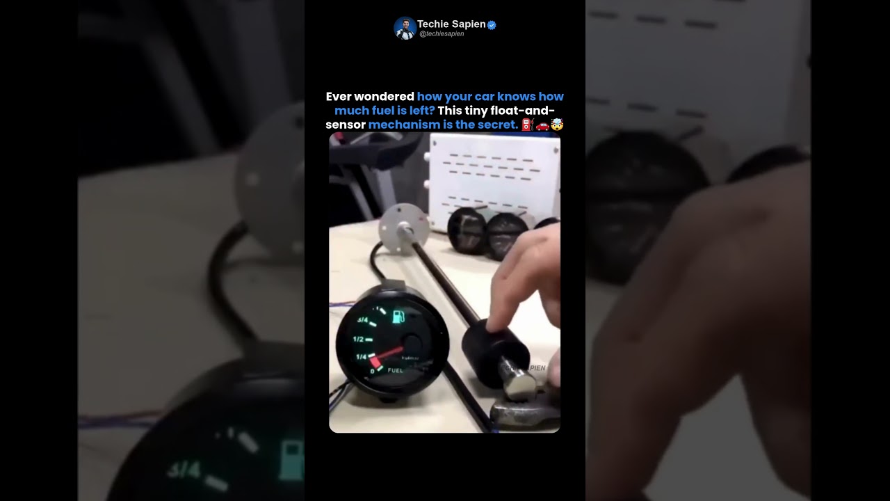 How Your Car Knows How Much Fuel Is Left 🤯 | Fuel Gauge Explained
