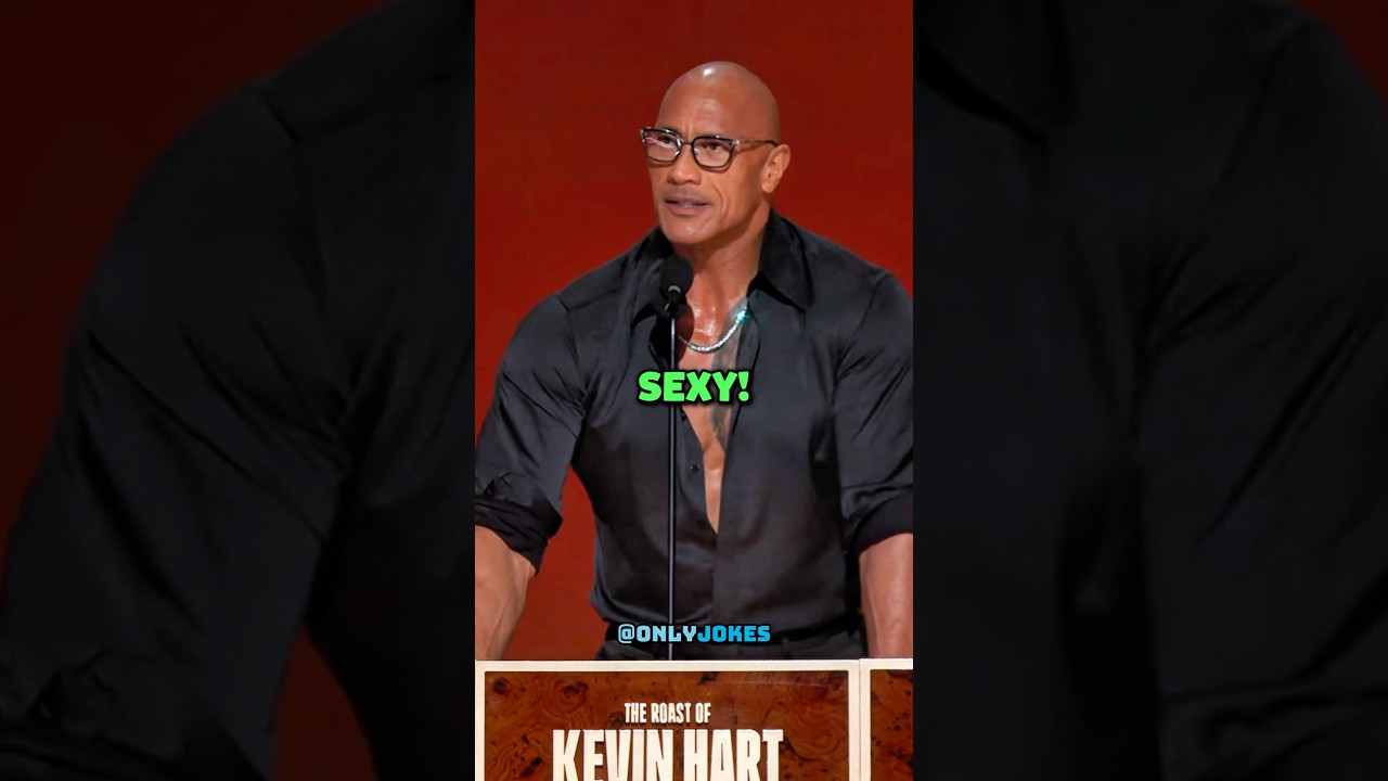The Rock Flirts With Kevin Hart's Wife!!! 🤣🤣🤣 | The Roast Of Kevin Hart