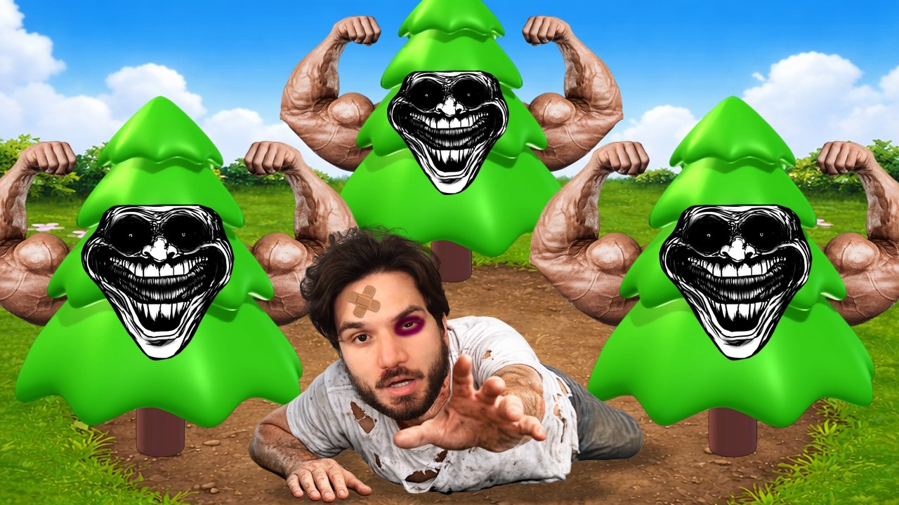 AS ÁRVORES ME ODEIAM, ENTÃO ELAS ME MATARAM 43 VEZES NESSE VÍDEO!