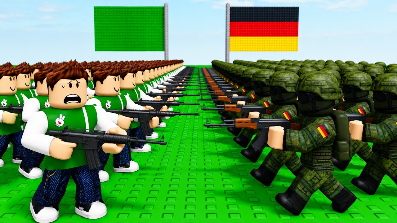الحرب العالمية لعبة roblox !! 😱🔥