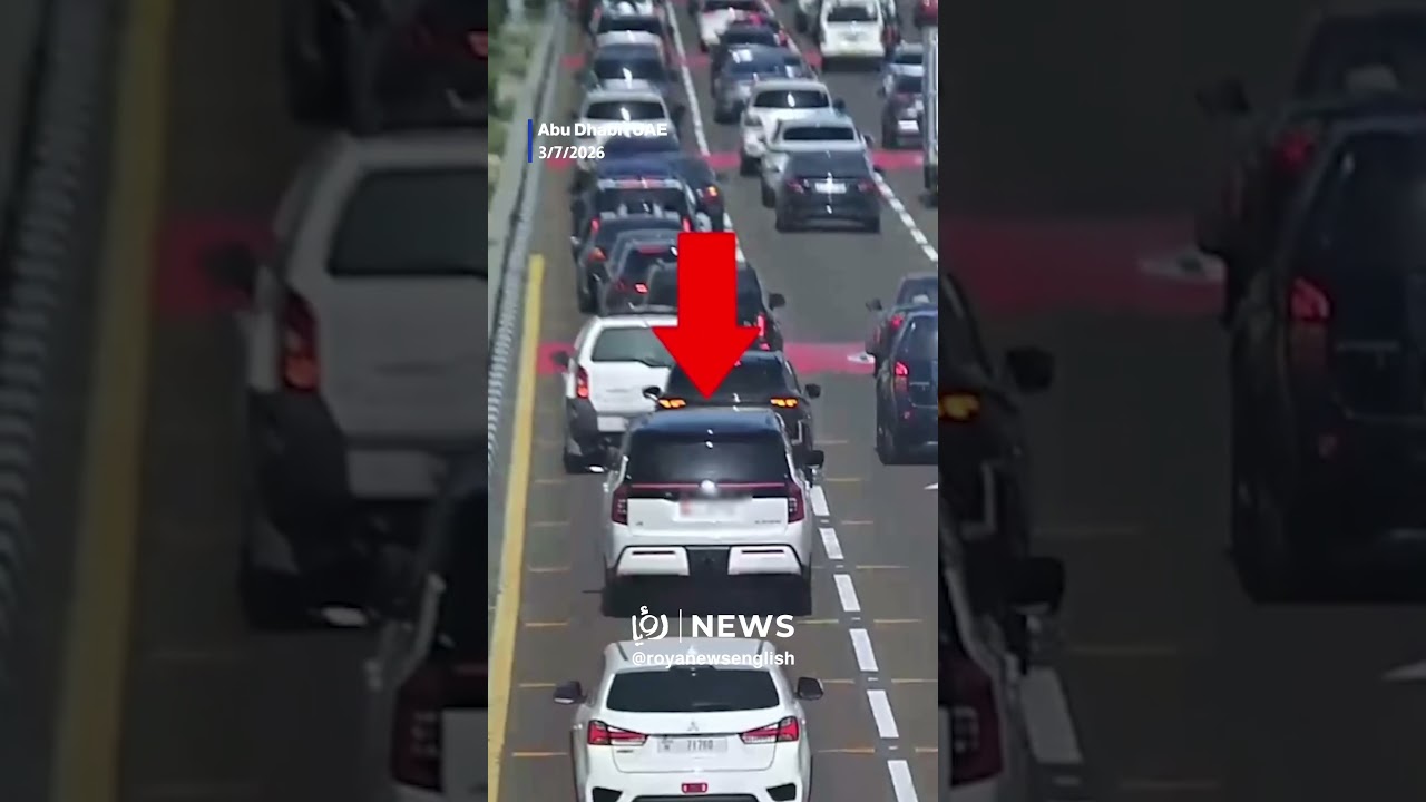 Abu Dhabi Police release shocking crash footage to warn distracted drivers
