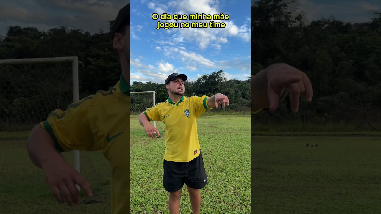 O dia que minha mãe jogou no meu time kkkkkkkkkkkkkkkk