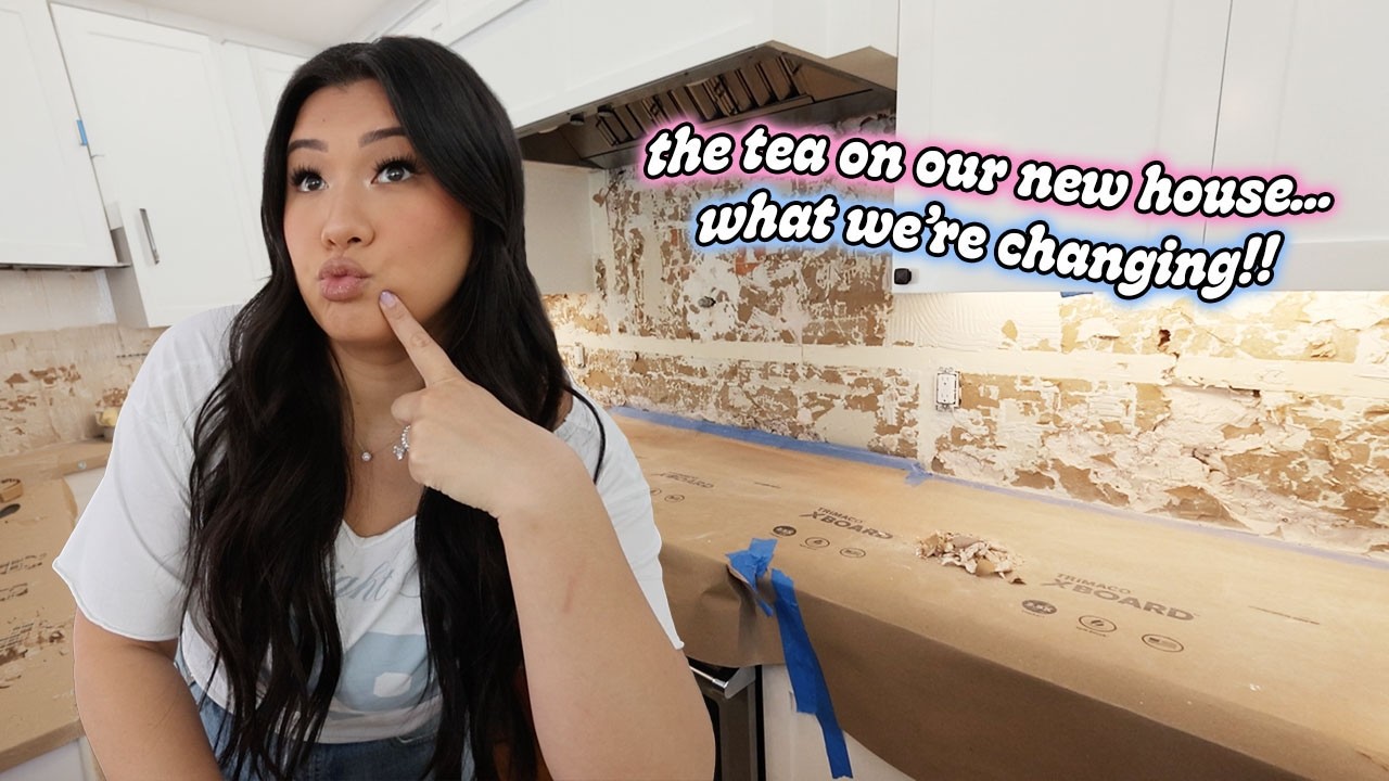 THE TEA ON OUR NEW HOUSE... Kitchen Renovation Time!!
