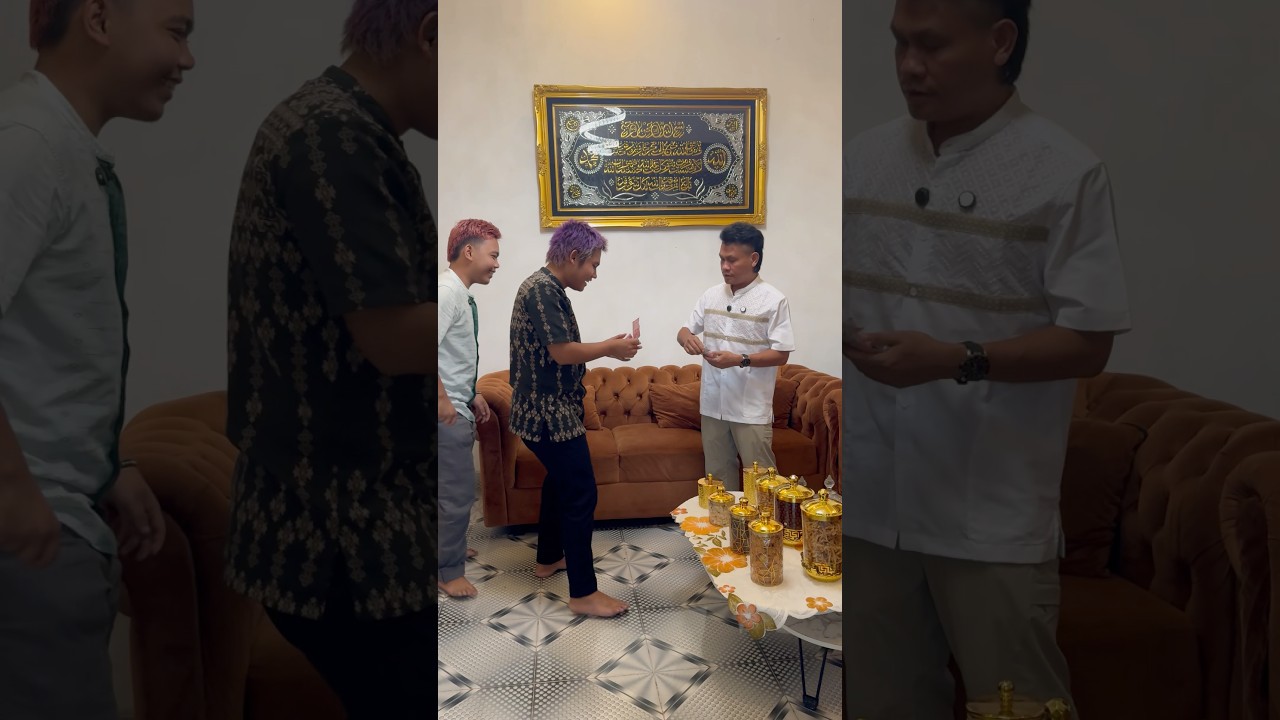 Kalian punya ga temen yang suka ngakalin thr biar dapet nya double #shorts #lucu #kocak