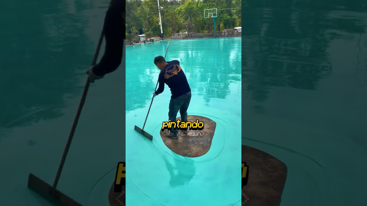O truque que os pintores de quadras usam