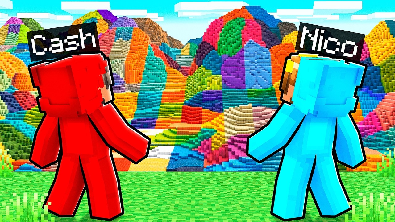 Minecraft, but EVERY CHUNK is RANDOM!