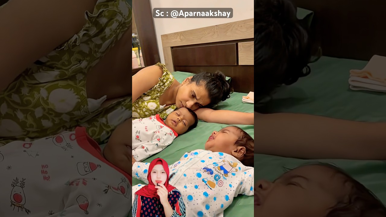 SI KEMBAR TERBANGUN BERGANTIAN🥰