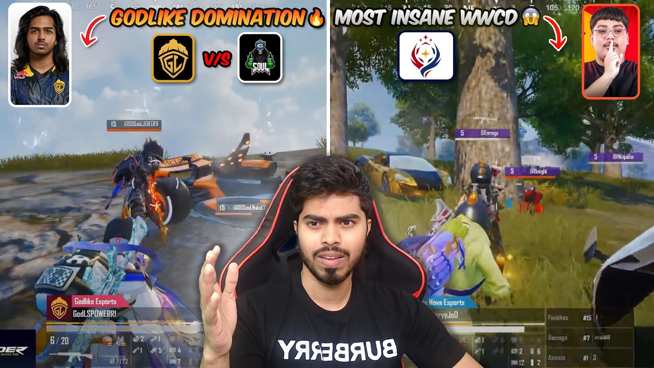 GODLIKE DOMINATION! 🔥 | 2v4 MOST INSANE WWCD 🙌🏻 | BGMS SUPER Weekend 1
