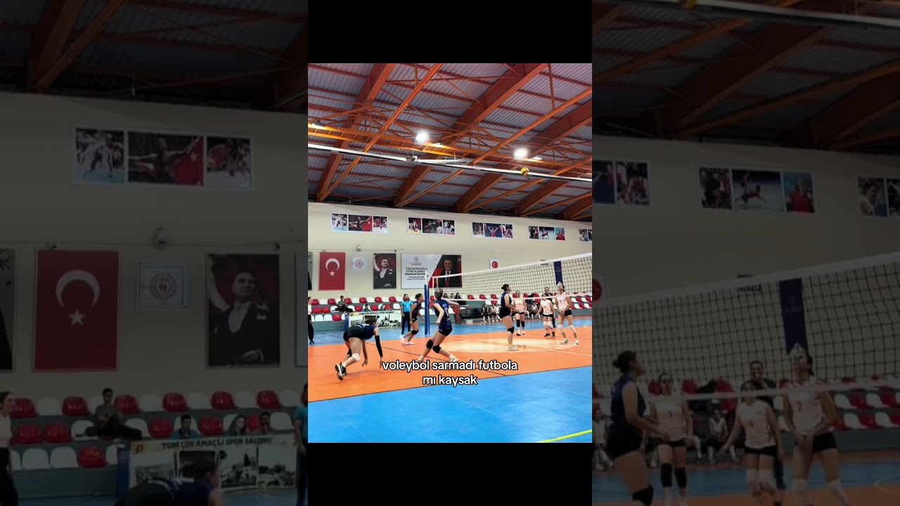 Voleybolcular Biraz da Futbolcudur 😀🏐 #volleyball #voleybol