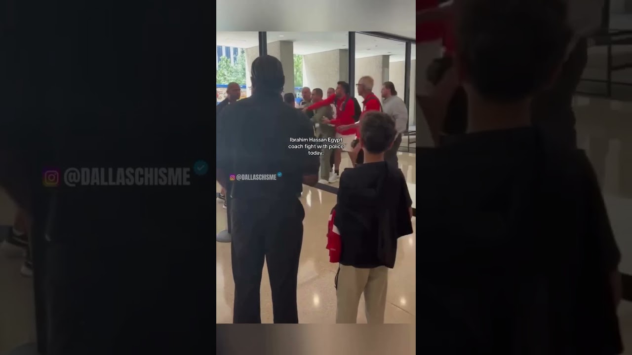 Egypt’s Soccer Team Stopped by Dallas Police Before This Happened 😳 #Shorts #Politics #News