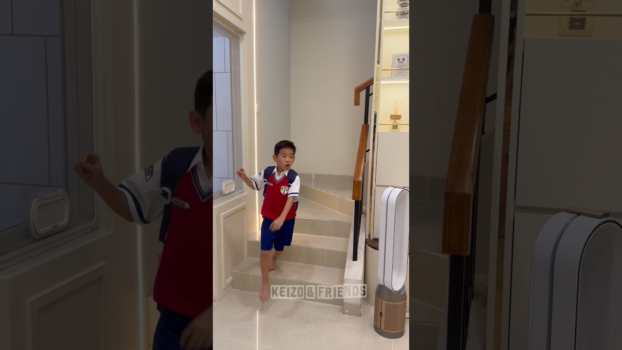 Keizo panik hari pertama terlambat sekolah ternyata⁉️