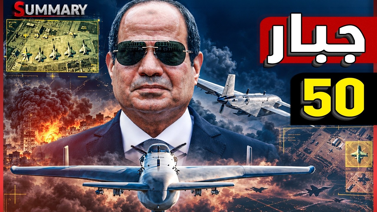 مصر تربك إسرائيل و تكشف عن سلاحاً جديداً يغير قواعد لعبة المسيرات دولياً .. جبــار 50