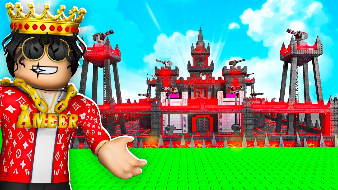 روبلوكس بناء اقوى قاعدة في اللعبة! 🏰 Build To Defend Loot