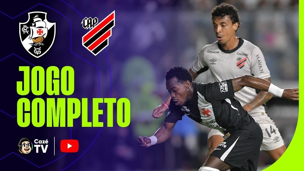 JOGO COMPLETO: VASCO X ATHLETICO PARANAENSE | BRASILEIRÃO 2026 | 15ª RODADA