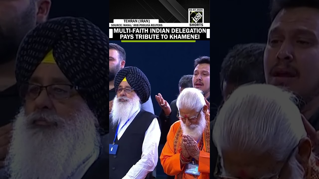 Must Watch! Multi-faith Indian delegation pays tribute to Iran’s late Ali Khamenei