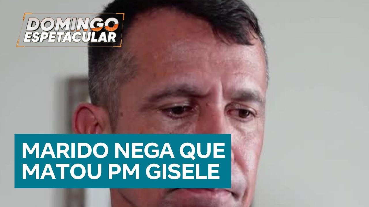 Caso PM Gisele: em entrevista exclusiva a Cabrini, coronel refuta acusações de ter matado a esposa