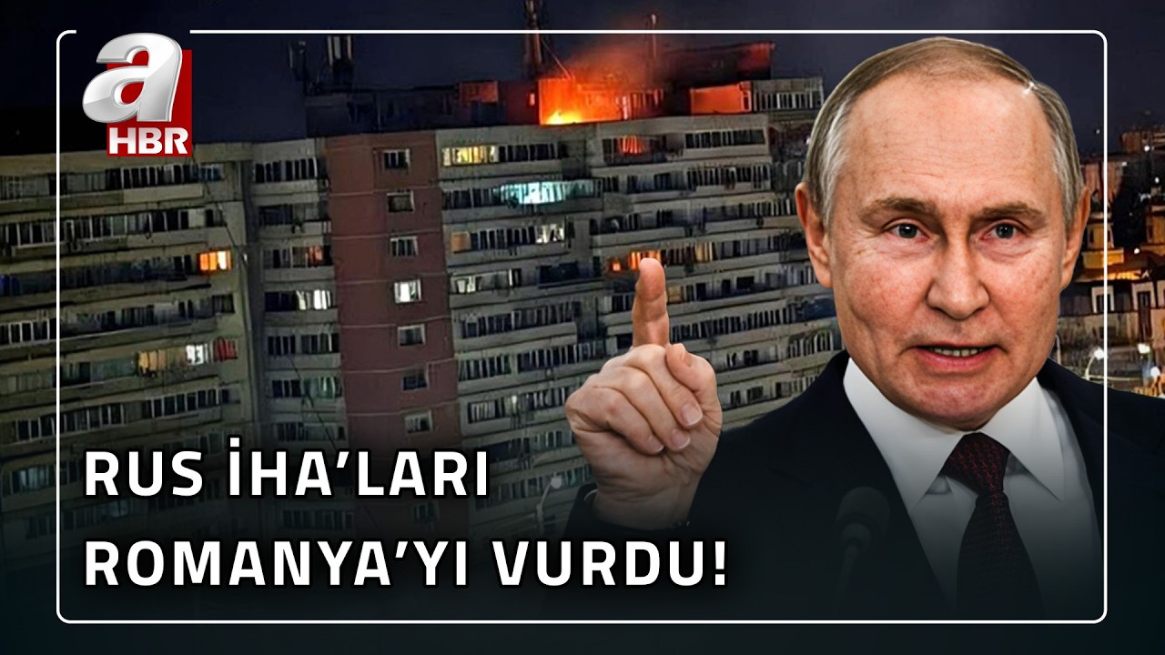 Rus İHA'sı Dünyayı Ayağa Kaldırdı! NATO Üyesi Romanya'yı Vurdu | A Haber
