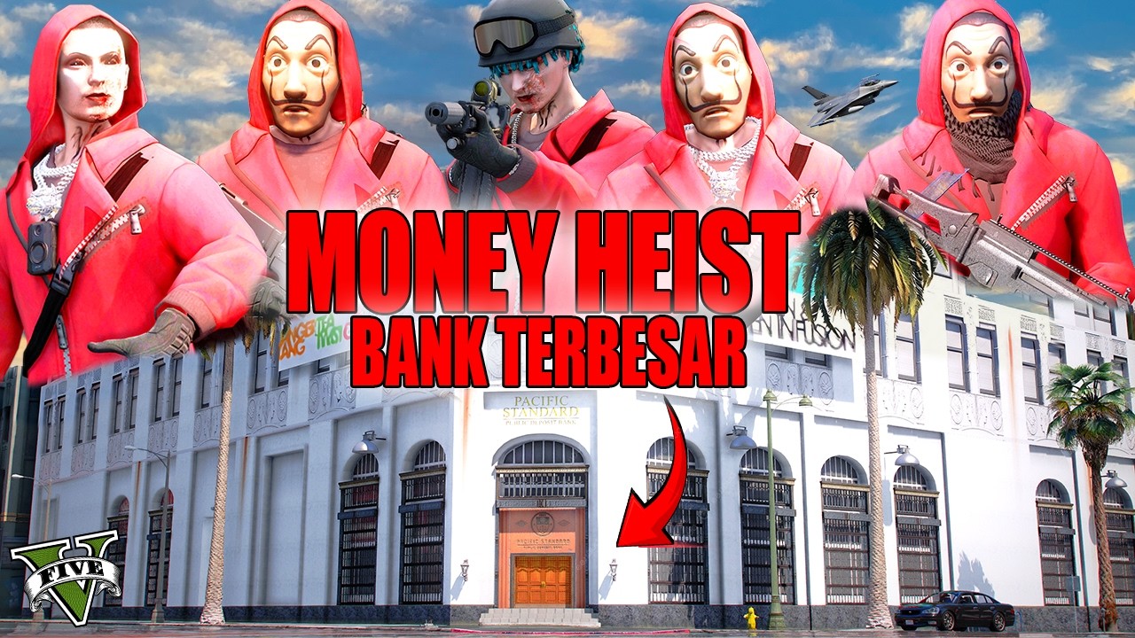 THE LAST MISSION !! PERAMPOKAN TERBESAR DENGAN STRATEGI TERGILA !! GTA 5 ROLEPLAY