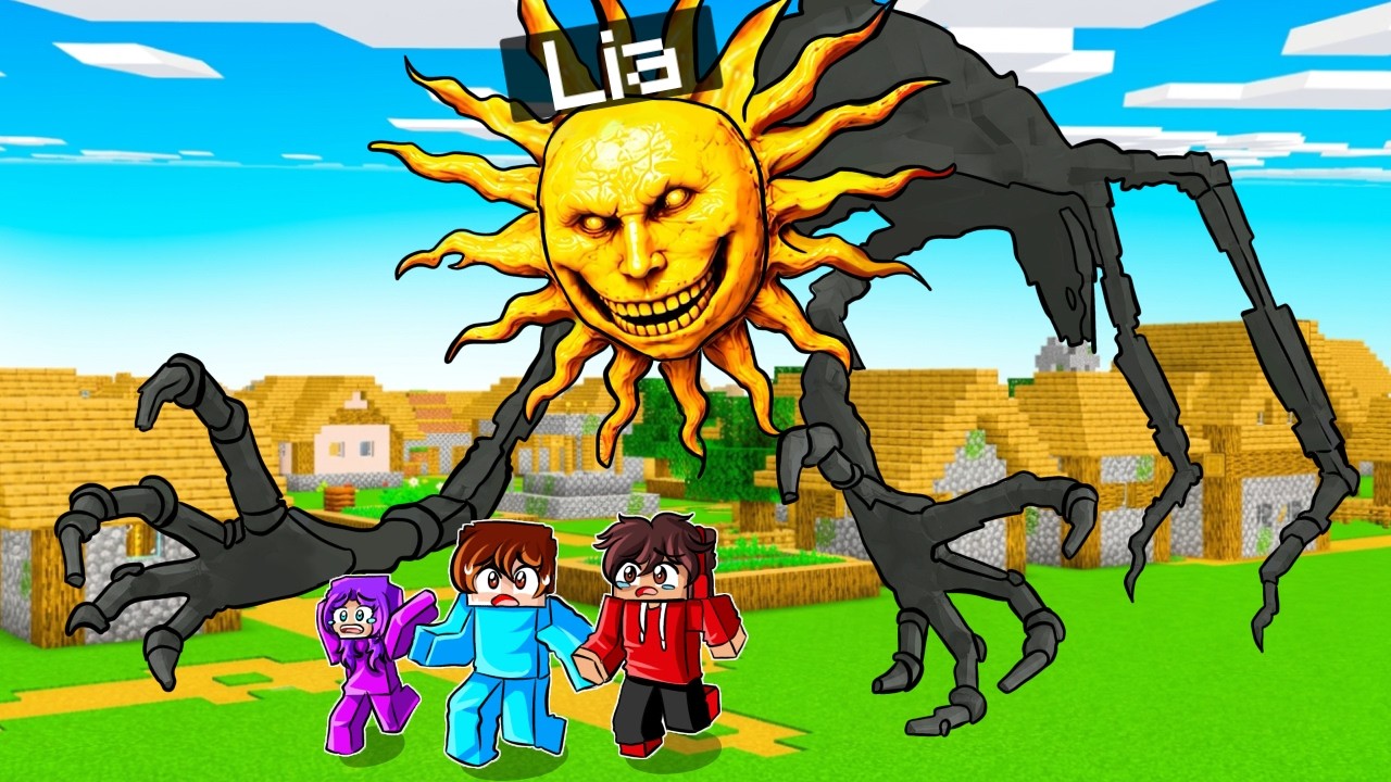 Minecraft'ta SUNMAN Olarak Arkadaşlarımı Trolledim!