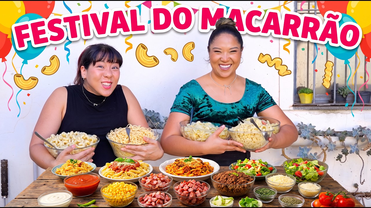 FESTIVAL DO MACARRÃO | Blog das irmãs