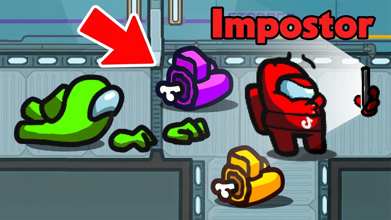 I added a TIKTOK Mod in Among Us