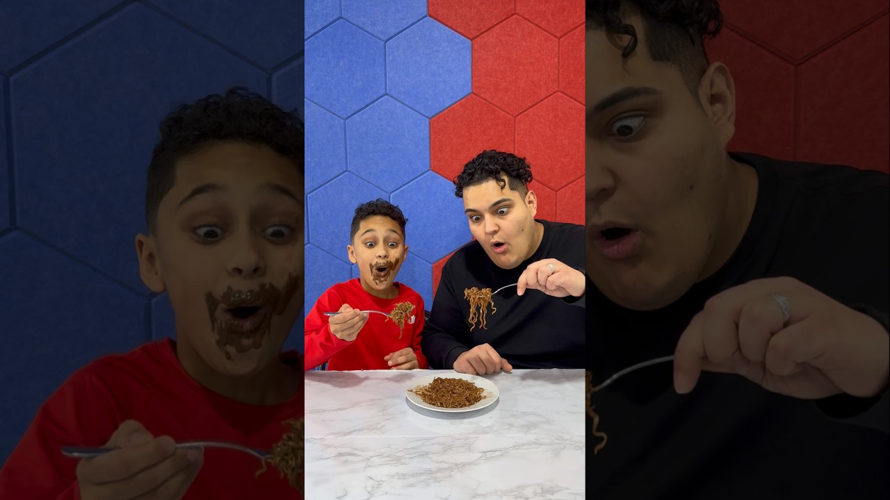 I MADE NUTELLA PASTA 😱 #shorts