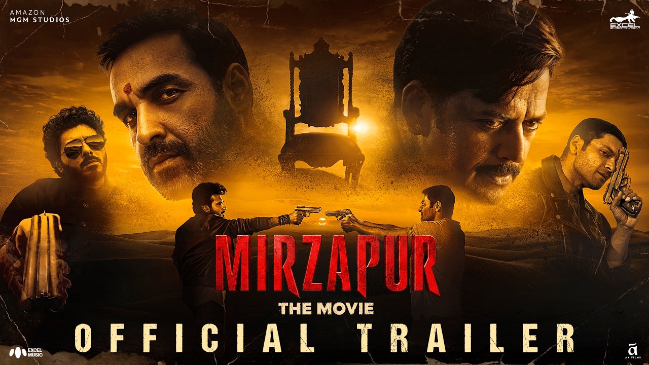 Mirzapur The Movie | Official Hindi Trailer |Ali Fazal |  Pankaj Tripathi | Divyenndu | 4th Sept