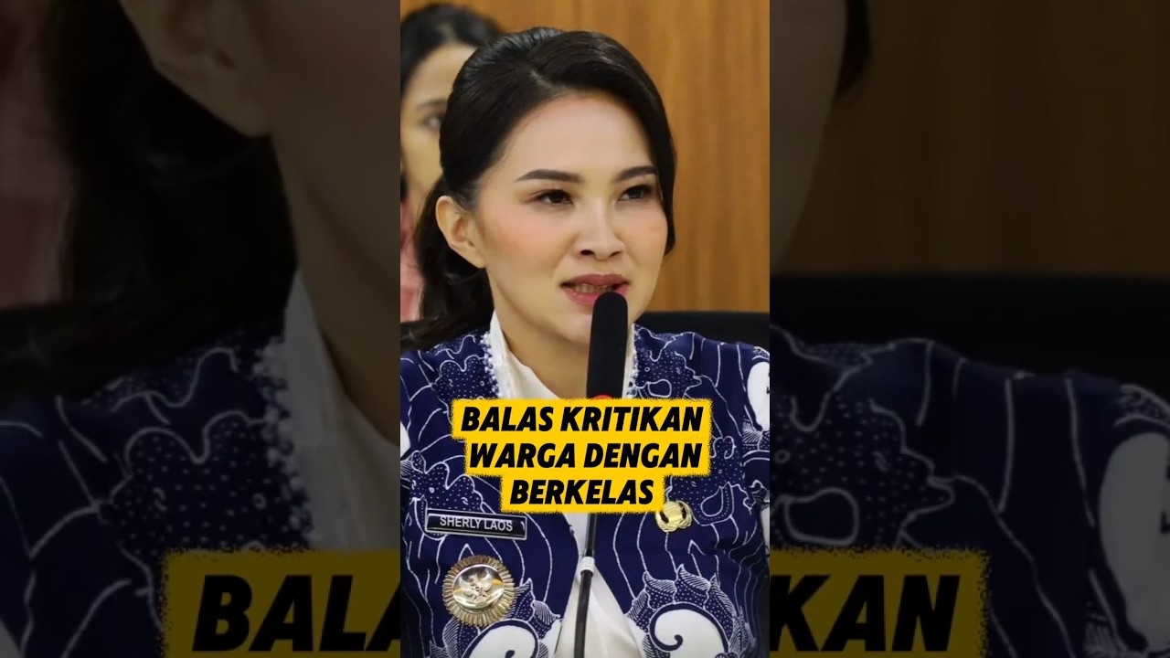 balas kritik warga dengan berkelas.